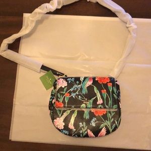 New NWT beautiful KATE SPADE Cameron Street Jardin Birdie Bag Gold Hardware